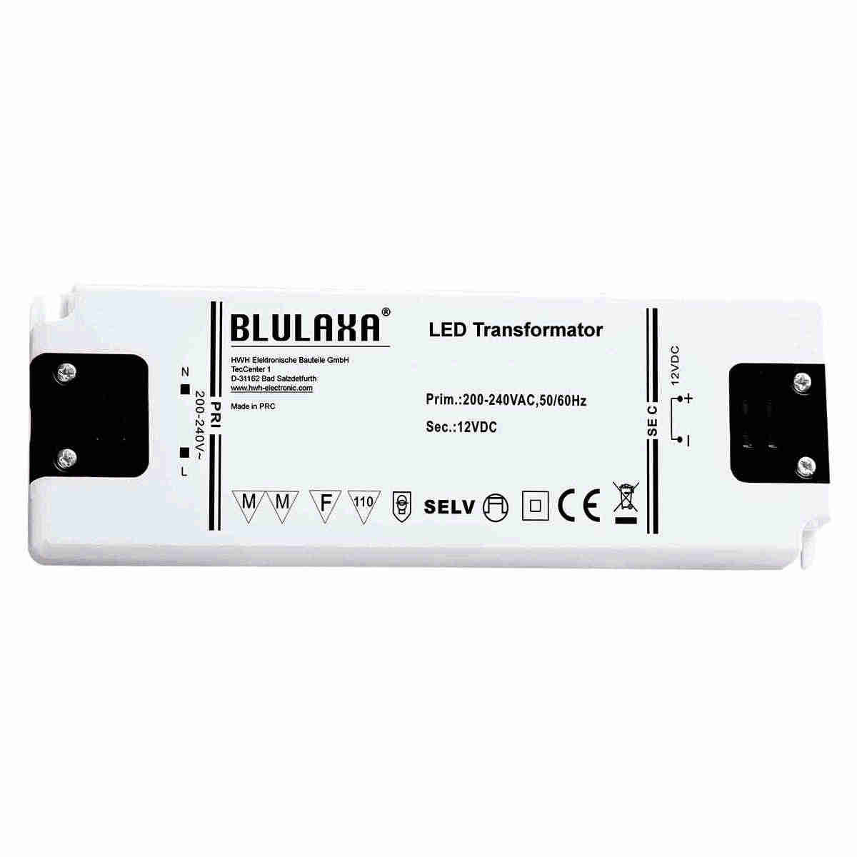 LED Treiber 12 Volt DC Gleichspannung 0,5 bis 6 Watt Festspannung - Blulaxa