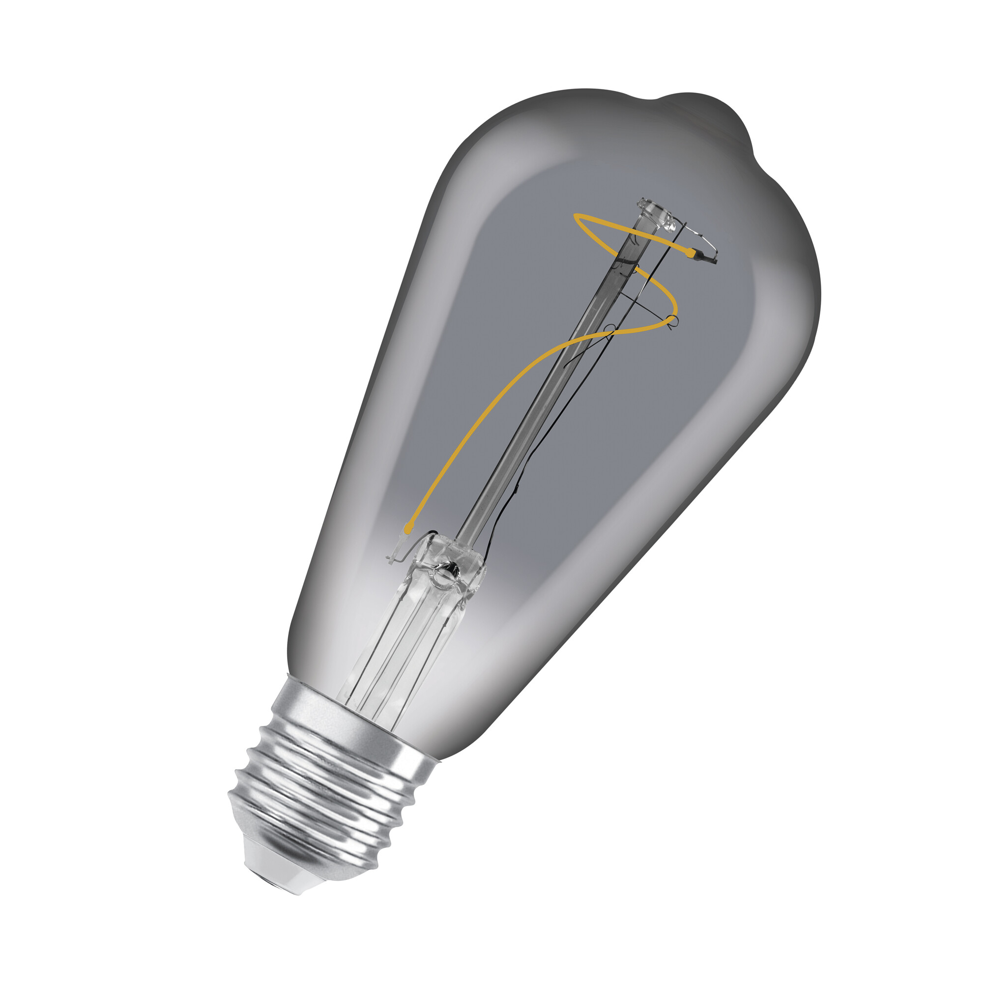 Osram LED Edison Filament Vintage 1906 3,4 Watt 818 1800 Kelvin warmweiss extra E27 rauchgrau
